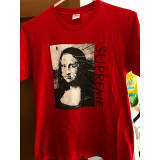 シュプリーム(Supreme)の18SS [Sサイズ] Supreme Mona Lisa Tee RED 赤(Tシャツ/カットソー(半袖/袖なし))