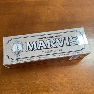 マービス(MARVIS)のMARVIS ホワイトミント 25ml(歯磨き粉)