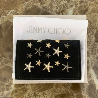 ジミーチュウ(JIMMY CHOO)のJimmy Choo NELLO カードケース スタッズ (名刺入れ/定期入れ)