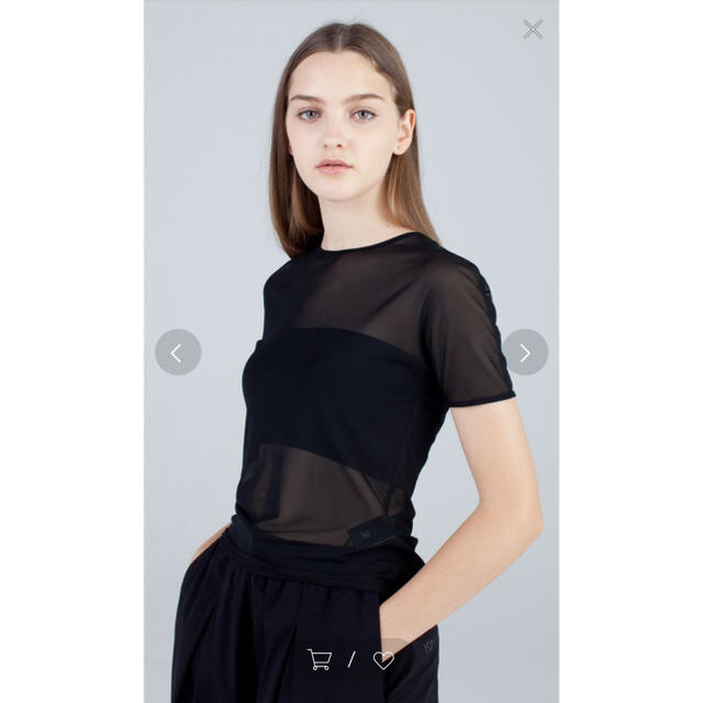 Y-3(ワイスリー)のY-3 メッシュTシャツ レディースのトップス(Tシャツ(半袖/袖なし))の商品写真