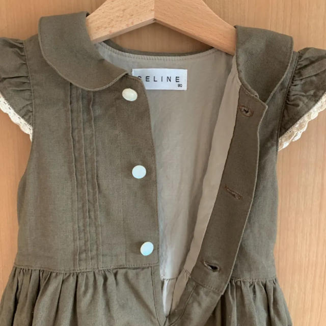 celine(セリーヌ)の美品 CELINE ワンピース 80cm キッズ/ベビー/マタニティのベビー服(~85cm)(ワンピース)の商品写真