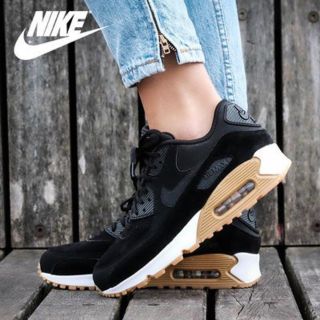 ナイキ(NIKE)の美品 大人気 NIKE WMNS AIR MAX 90 SE  (スニーカー)