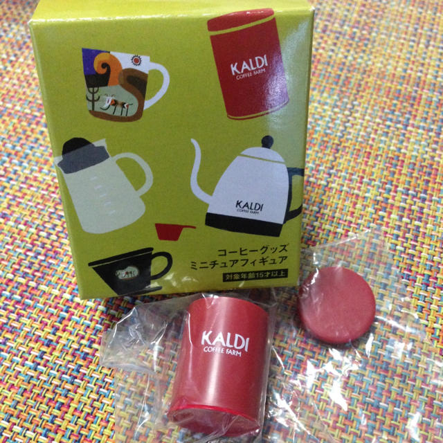 KALDI(カルディ)のカルディコーヒー ミニチュアフィギュア ハンドメイドのおもちゃ(ミニチュア)の商品写真