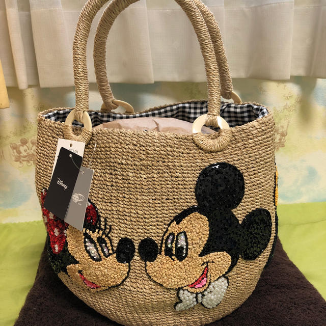 新品！札付き！ビームス！ディズニーカゴバック