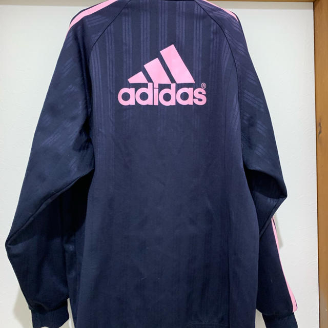 adidas(アディダス)のアディダス ジャージ 上着子供 キッズ/ベビー/マタニティのキッズ服女の子用(90cm~)(ジャケット/上着)の商品写真