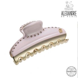 アレクサンドルドゥパリ(Alexandre de Paris)の♪新品♪Alexandre de Paris♪Vendomeスワロフクリップ桜♪(バレッタ/ヘアクリップ)