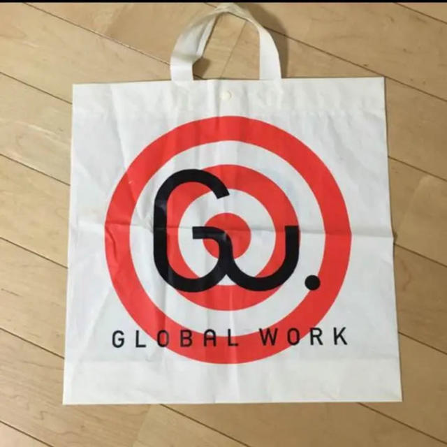 GLOBAL WORK(グローバルワーク)の(送料無料)GUOBAL WORKショップ袋 レディースのバッグ(ショップ袋)の商品写真