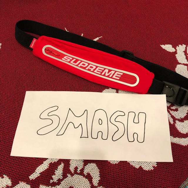 Supreme Running waist bag Red