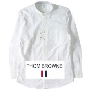 トムブラウン(THOM BROWNE)の【新品  未使用】THOM BROWNE オックスフォード ボタンダウンシャツ(Tシャツ/カットソー(七分/長袖))