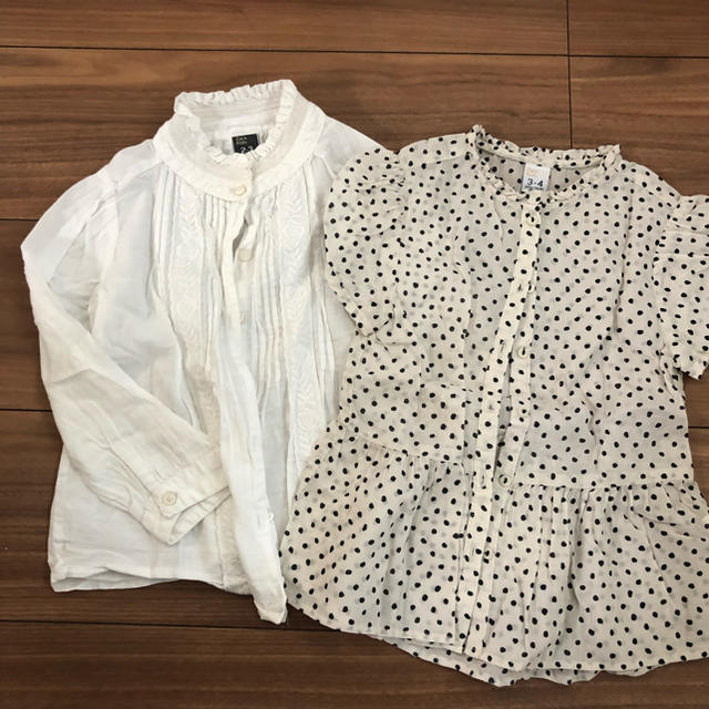 ZARA(ザラ)のブラウス キッズ/ベビー/マタニティのキッズ服女の子用(90cm~)(ブラウス)の商品写真