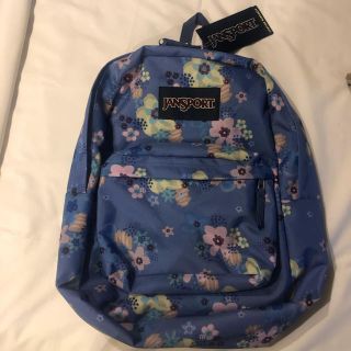 ジャンスポーツ(JANSPORT)の海外限定ジャンスポリュック 💜新品タグ付き(リュック/バックパック)