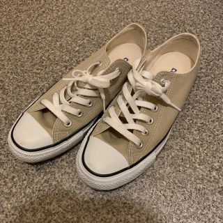 コンバース(CONVERSE)のベージュ ローカットコンバース(スニーカー)