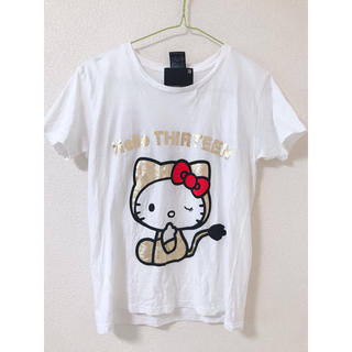 サーティンジャパン(THIRTEEN JAPAN)のキティTシャツ （サーティンジャパン）(Tシャツ(半袖/袖なし))