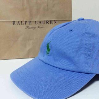 ポロラルフローレン(POLO RALPH LAUREN)のポロ ラルフローレン ポニーキャップ新品(キャップ)