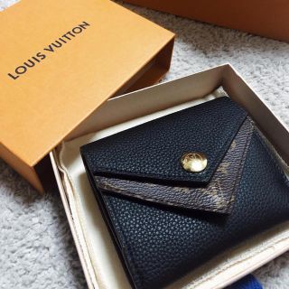 ルイヴィトン(LOUIS VUITTON)のポルトフォイユ ドゥブルV コンパクト 財布 折りたたみ(財布)