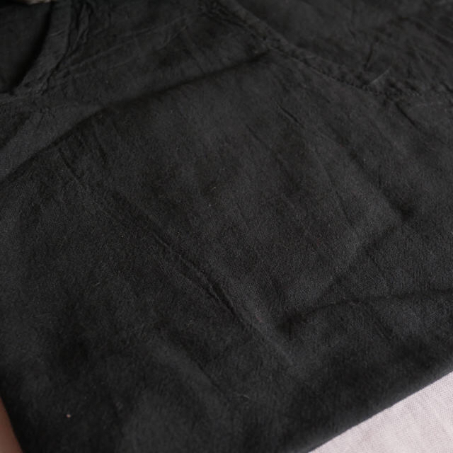 ヂェン先生の日常着 テーパードパンツ ブラックS レディースのパンツ(カジュアルパンツ)の商品写真