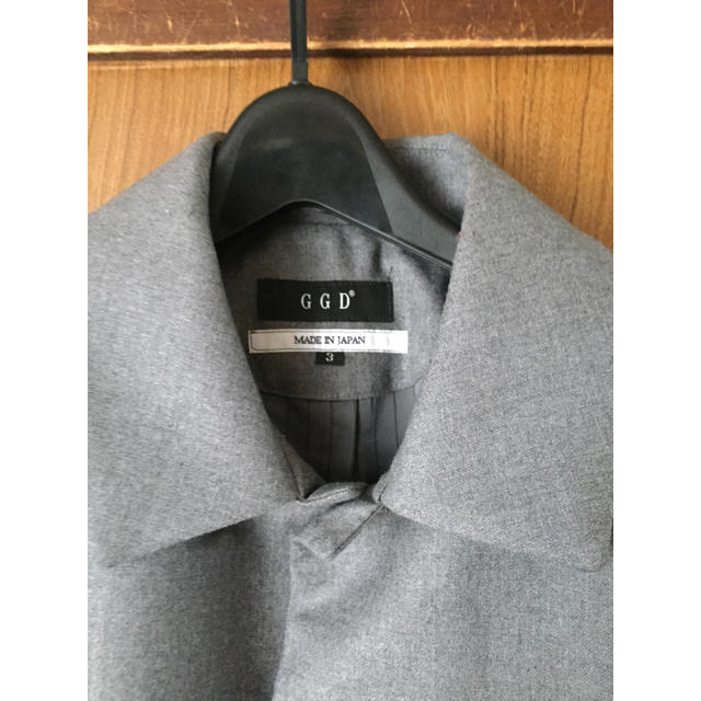 steven alan(スティーブンアラン)のステンカラーコート ロングコート グレー ウール メンズのジャケット/アウター(ステンカラーコート)の商品写真