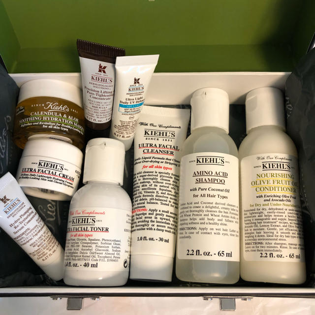 Kiehl's - Kiehl's キールズ サンプル セット ボックス付きの通販 by ... Kiehl's キールズ サンプル セット ボックス付き