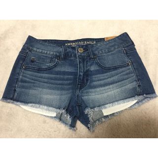 アメリカンイーグル(American Eagle)のデニムショートパンツ(ショートパンツ)