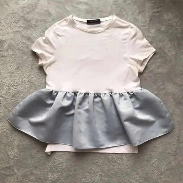 新品◎YOKO CHAN ペプラム カットソー 36