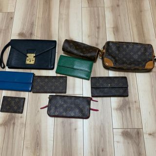 ルイヴィトン(LOUIS VUITTON)の【値下】ヴィトン  セット モノグラム 財布 ハンドバッグ エピ セカンドバッグ(ハンドバッグ)