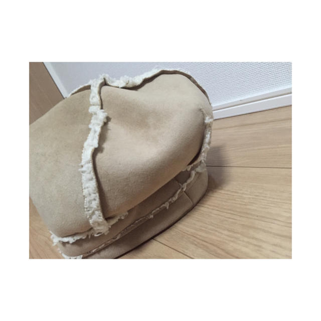 NOZOMI ISHIGURO(ノゾミイシグロ)のノゾミイシグロ ムートンハット メンズの帽子(ハンチング/ベレー帽)の商品写真