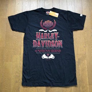 ハーレーダビッドソン(Harley Davidson)のハーレー　HARLEY Tシャツ　OLD TYPE 立体プリント 日本 Lサイズ(Tシャツ/カットソー(半袖/袖なし))