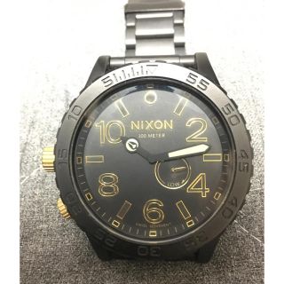 ニクソン(NIXON)のNIXON 51-30 matte Black/gold(腕時計(アナログ))