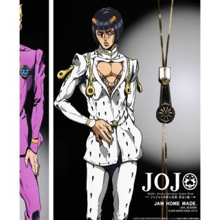 ジャムホームメイドアンドレディメイド(JAM HOME MADE & ready made)のJOJO ブチャラティ ジッパーネックレス  ジョジョ(キャラクターグッズ)