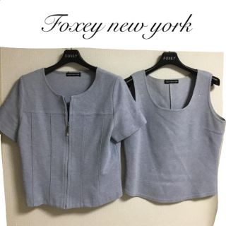 フォクシー(FOXEY)のフォクシー  ニューヨーク アンサンブル トップス ＆ ジャケット(アンサンブル)