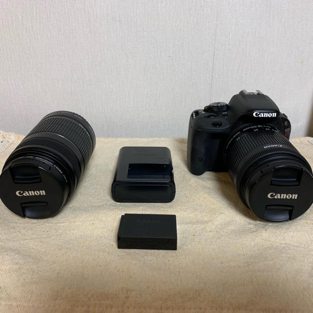 Canon EOS kiss x7 ダブルズームキットカメラ