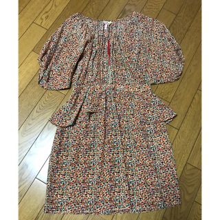 レベッカテイラー(Rebecca Taylor)のレベッカテイラーインポートワンピース美品(ひざ丈ワンピース)