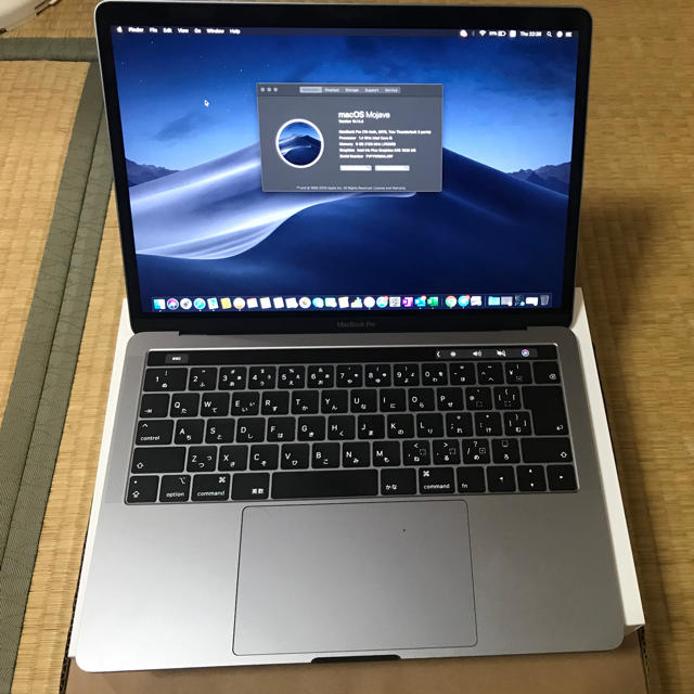 話題の行列 MacBook Pro 13インチ(2019年7月1日に購入) ノートPC ...