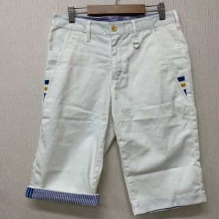 ザショップティーケー(THE SHOP TK)の【処分セール!!】TK MIXPICE half white pants (ショートパンツ)