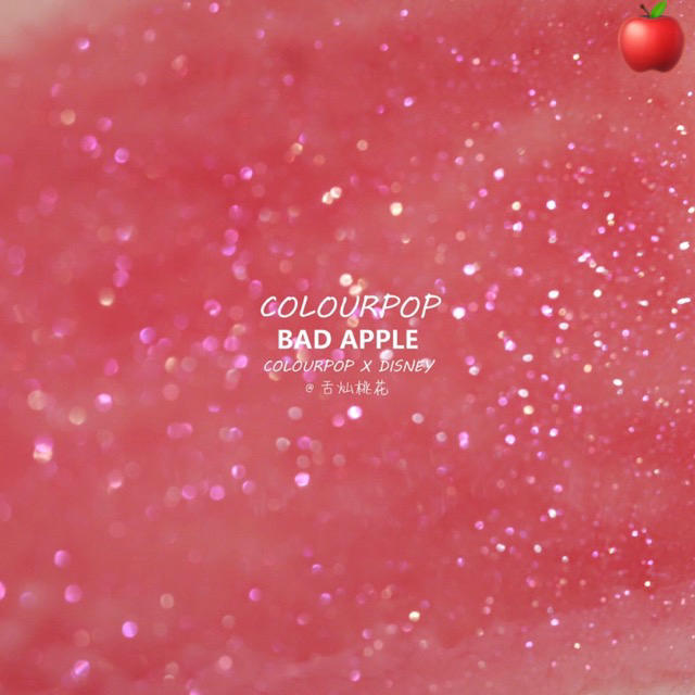 colourpop(カラーポップ)の(限定品)新品未開封！colourpopリップグロス 【BAD APPLE】 コスメ/美容のベースメイク/化粧品(リップグロス)の商品写真