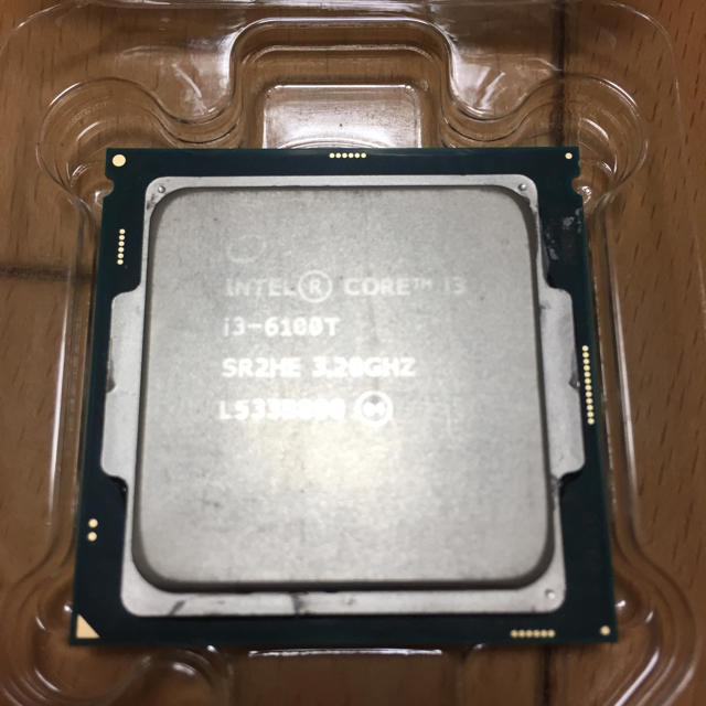 i3 6100T CPU 動作確認済み