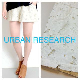 アーバンリサーチ(URBAN RESEARCH)のUR レース ショートパンツ(ショートパンツ)