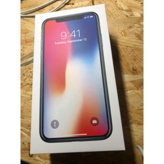 アップル(Apple)の☆ぴっぴ様 専用☆ apple iPhoneX　256GBスペースグレー (スマートフォン本体)