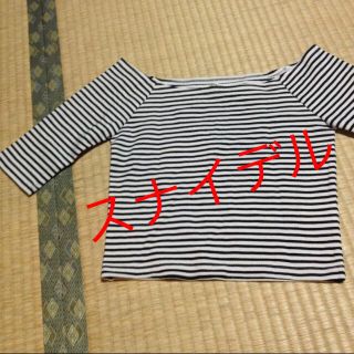 スナイデル(SNIDEL)のスナイデル☆オフショルカットソー(Tシャツ(半袖/袖なし))