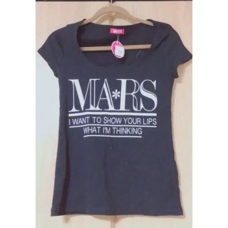 マーズ(MA＊RS)のMARS  ロゴＴ ブラック(Tシャツ(半袖/袖なし))