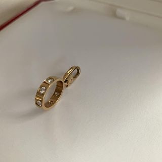 カルティエ(Cartier)の値下げ Cartier カルティエ ラブチャーム フルダイヤ(チャーム)