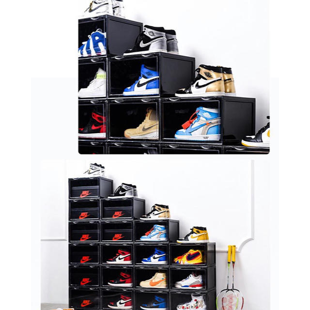 NIKE(ナイキ)の2019年Sneaker Box タワーボックス シューズ ボックス 靴箱  インテリア/住まい/日用品の収納家具(ケース/ボックス)の商品写真