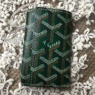 ゴヤール(GOYARD)のゴヤール キーケース 6連 グリーン(キーケース)