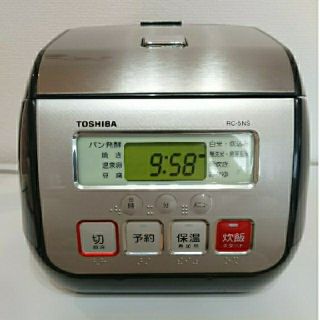 トウシバ(東芝)のTOSHIBA 東芝 ／ 炊飯器 (RC-5NS)  3合(炊飯器)