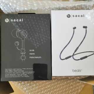 サカイ(sacai)のBeatsXイヤフォン
sacai
ディープブラック(ヘッドフォン/イヤフォン)