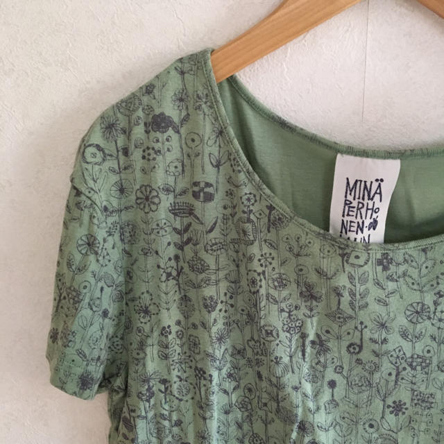新しいコレクション ミナペルホネン - perhonen mina ランドリー Tシャツ カットソー トップス Tシャツ(半袖+袖なし)