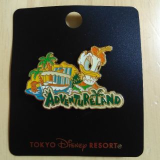 ディズニー(Disney)のディズニーリゾート　ピンバッジ　アドベンチャーランド ポリテラ デイジー(バッジ/ピンバッジ)