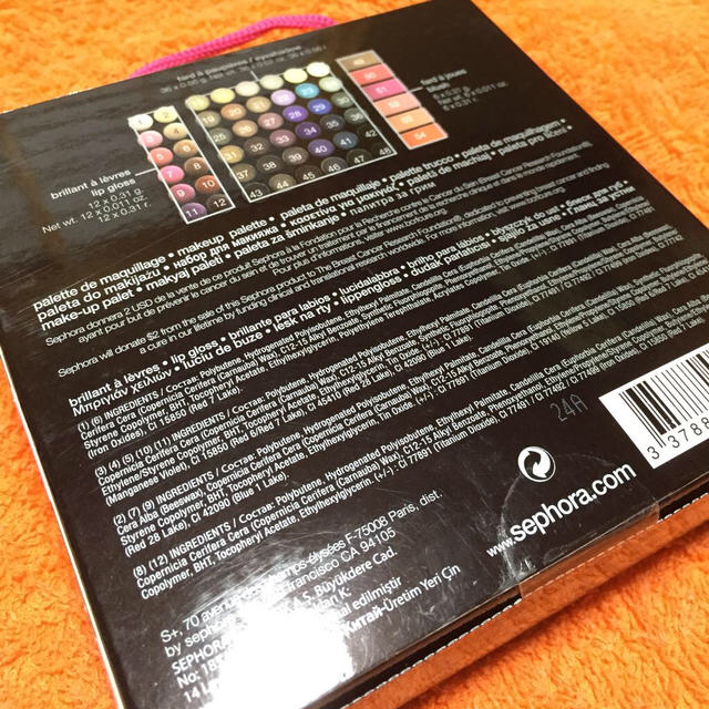 Sephora(セフォラ)のセフォラ makeup palette  5000円→値下げしました コスメ/美容のベースメイク/化粧品(アイシャドウ)の商品写真