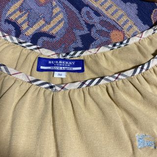 バーバリーブルーレーベル(BURBERRY BLUE LABEL)のBURBERRY BLUE LABEL   ベージュ系(カットソー(半袖/袖なし))