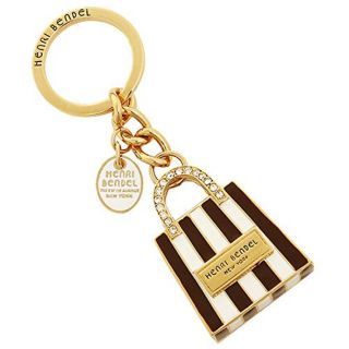 ヘンリベンデル(Henri Bendel)のHenri Bendel キーホルダー ☆国内未売品 新品未使用☆(キーホルダー)